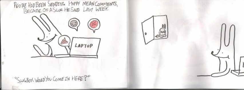 slugboy's got some 'splainin to do