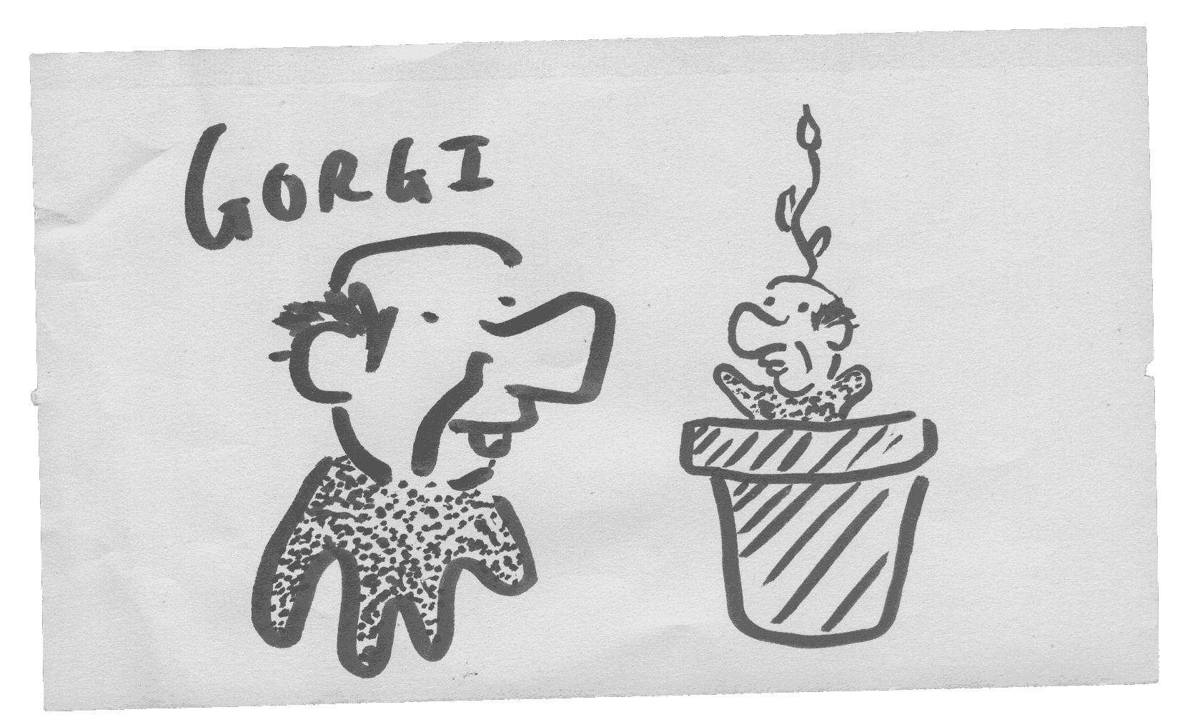 one of the first conversations I ever had with my coworkers devolved into creating a whole gargamel religion